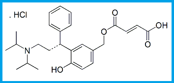 FESOTERODINE DIOL FUMARATE ESTER / FESOTERODINE DIOL FUMARATE ESTER (HCL SALT)